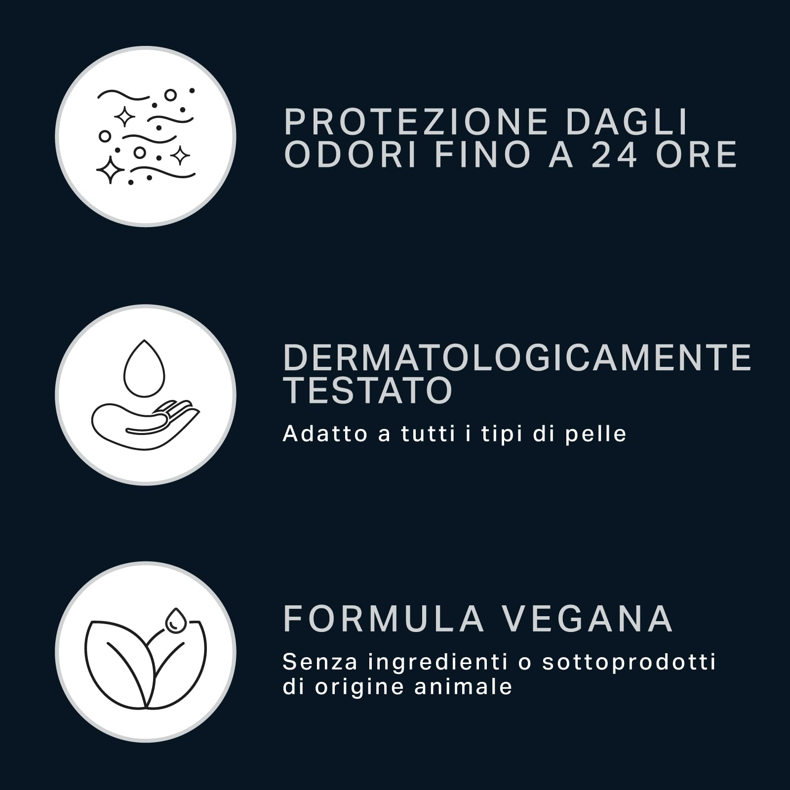 by Amazon Invisible Deodorante Roll-On Uomo 75 ml anti-macchia