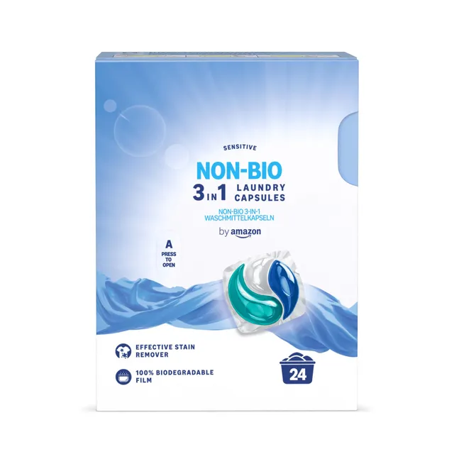 by Amazon Sensitivo capsule bucato pelli sensibili 24 lavaggi