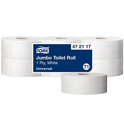 Tork Universal 472117 carta igienica jumbo 6 rotoli 1 velo 650 m