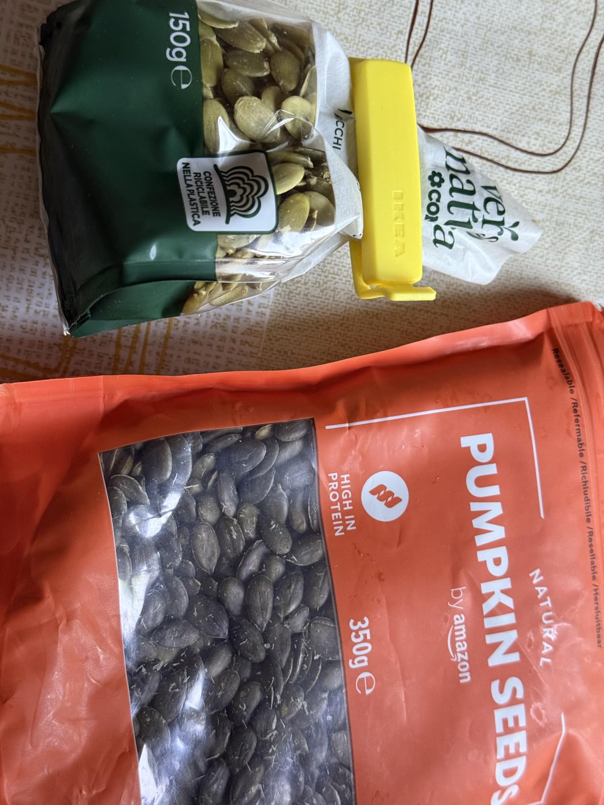 by Amazon semi di zucca naturali 4x350g sgusciati