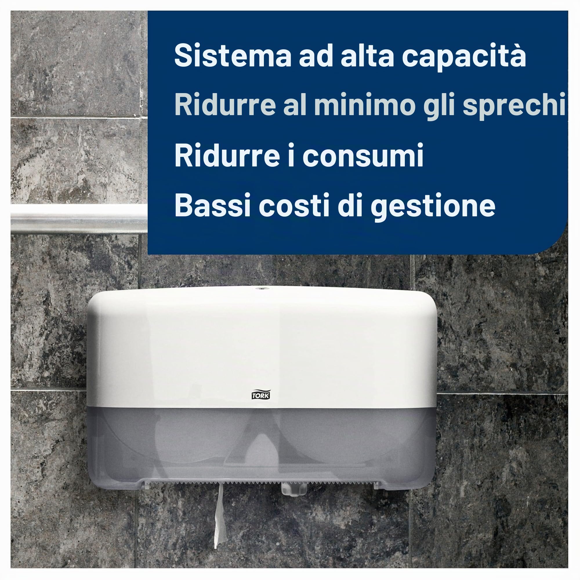 Tork Advanced 110163 carta igienica mini jumbo 12 rotoli