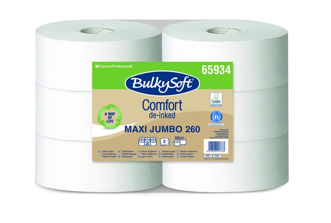 Bulkysoft Comfort Maxi Jumbo 260 mt carta igienica