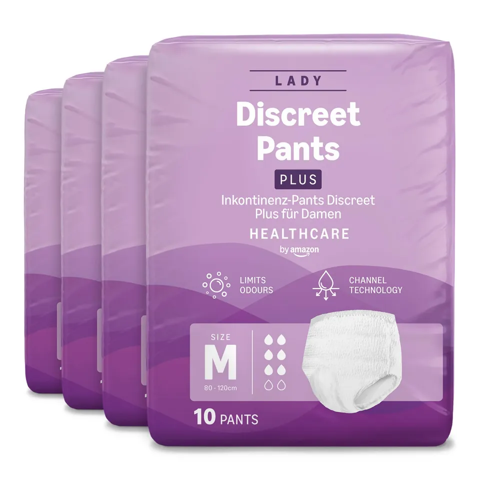 Healthcare by Amazon Slip Plus pannoloni donna M 40 pezzi assorbenti