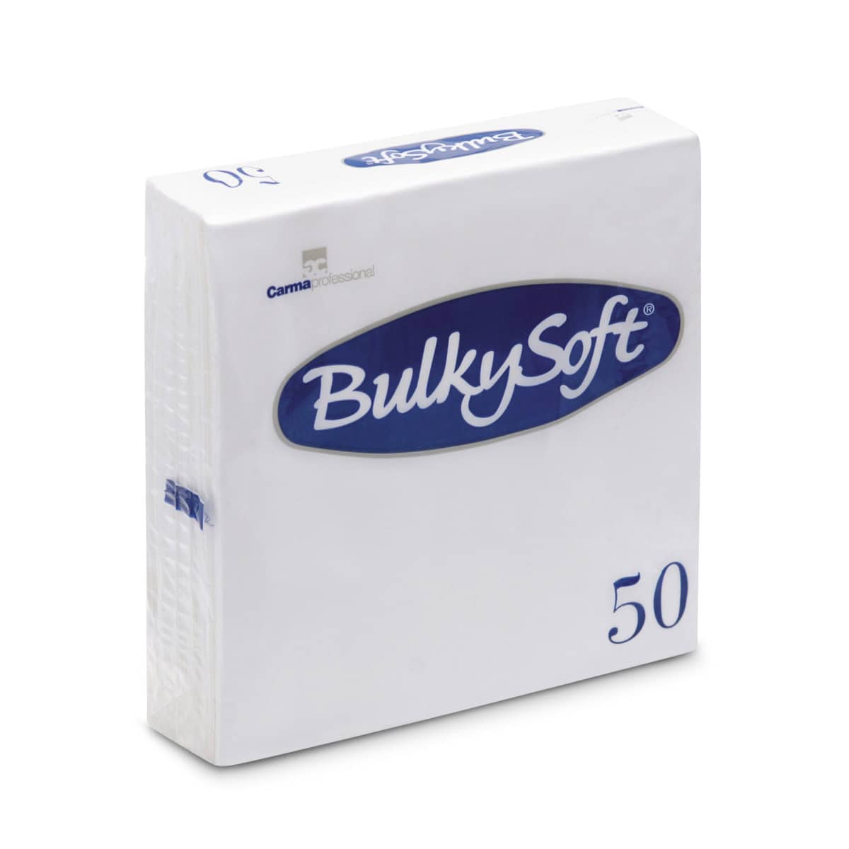 Bulkysoft tovaglioli 33x33 2 veli 40x50 bianchi