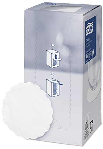 Tork 474474 sottobicchieri carta 8 veli bianchi 3000 pz