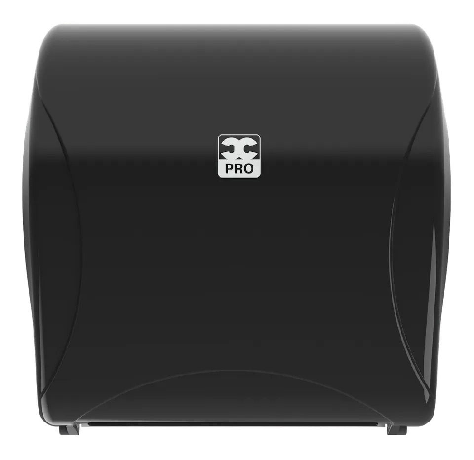 Bulkysoft Essentia Ultra Compact Autocut dispenser asciugamani nero