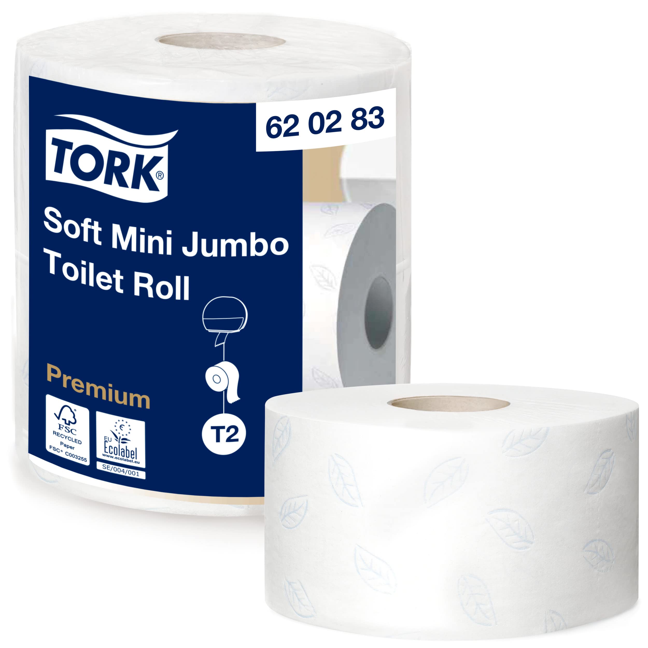 Tork 110255 Extra Soft Carta Igienica Mini Jumbo 12 Rotoli 3 Veli