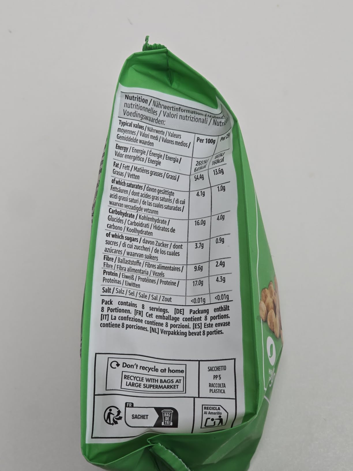 by Amazon Nocciole Tostate Non Salate 200g Ricche di Fibre