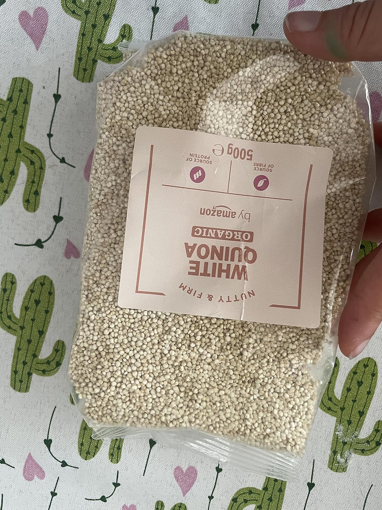 by Amazon Quinoa Biologica Bianca 500 g fonte di fibre
