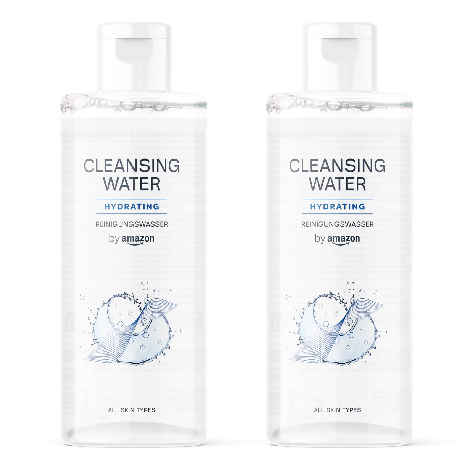 by Amazon acqua detergente viso mandorle 2x200ml sensibile