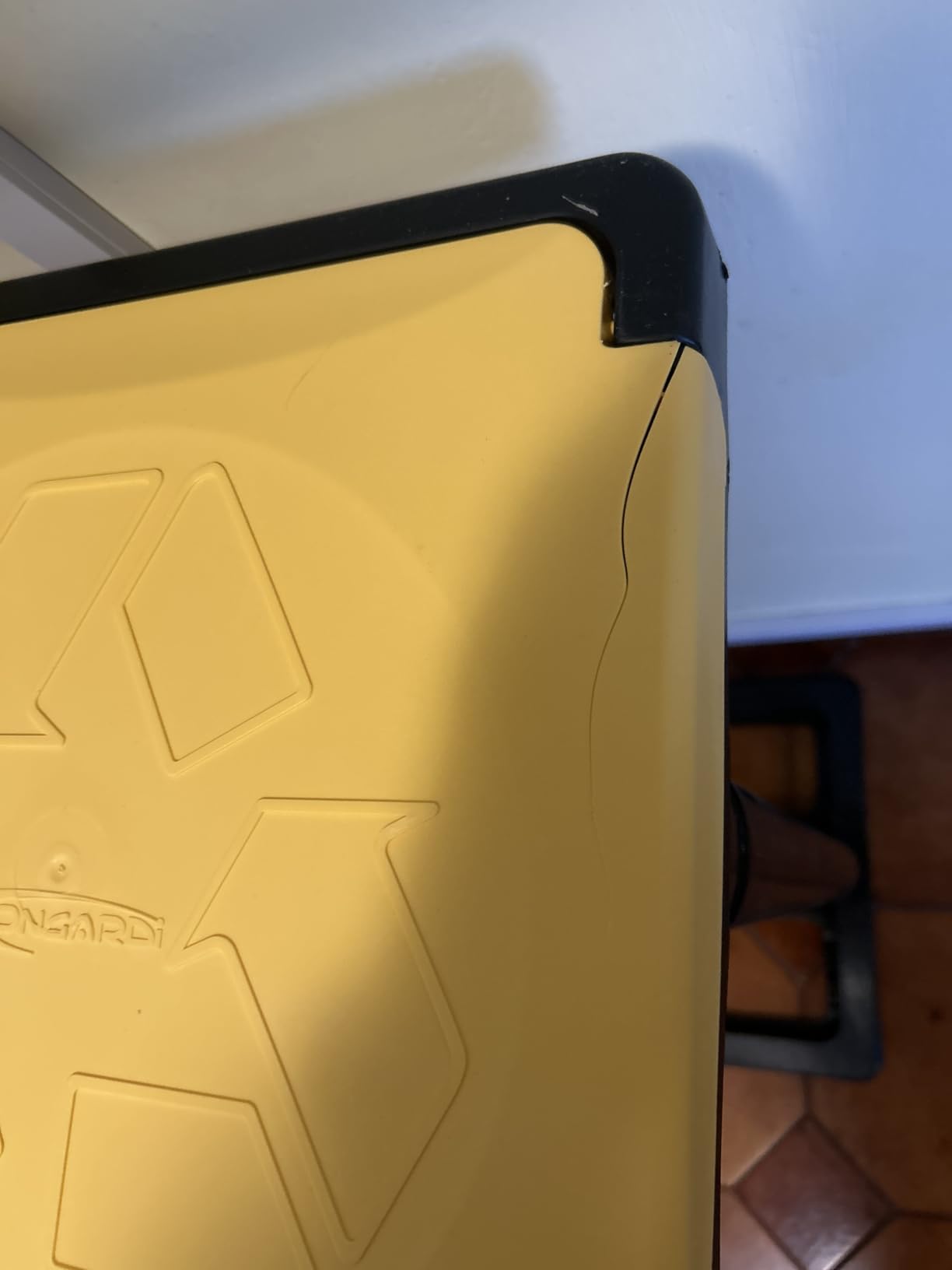 Akitaink portasacchi 2 scomparti 220 L con portarotolo