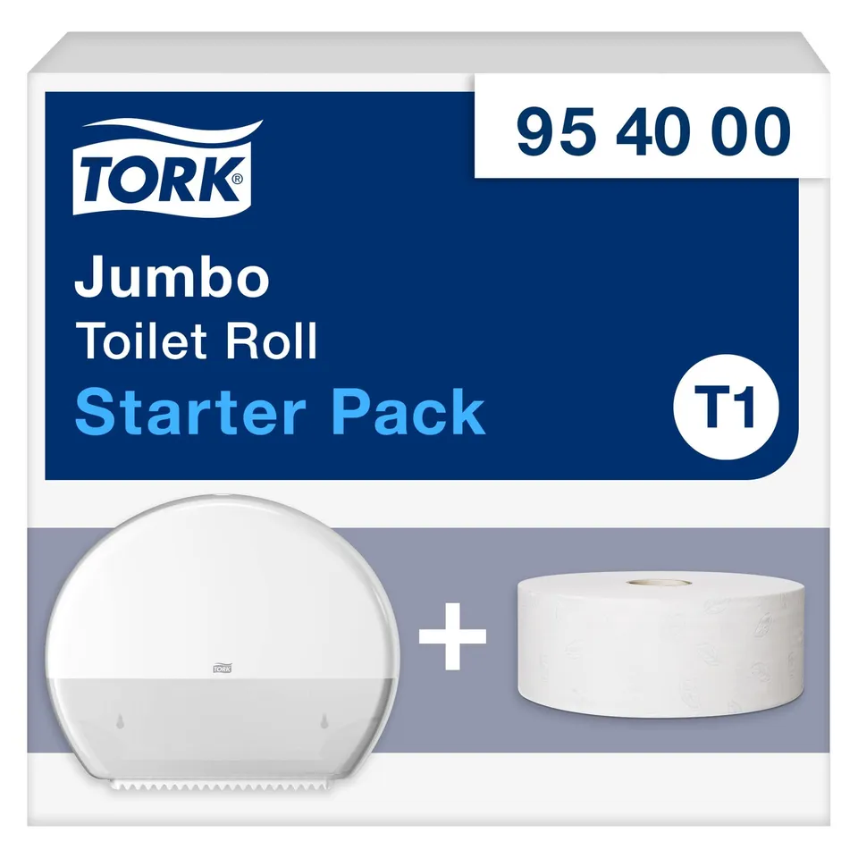 Tork 954000 dispenser carta igienica Jumbo starter pack T1 360 m