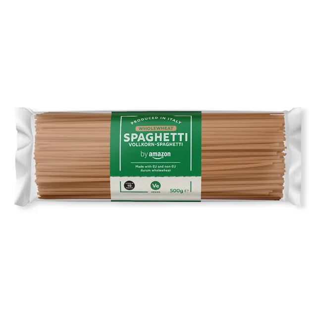 by Amazon Spaghetti Integrali pasta 500g grano duro