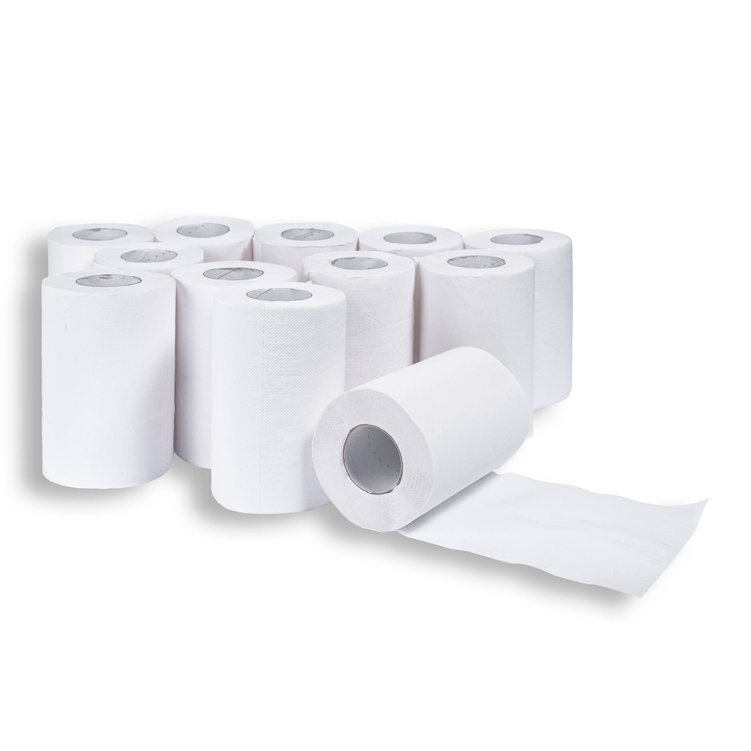 Zpaper A515 asciugamani 24 rotoli 2 veli pura cellulosa