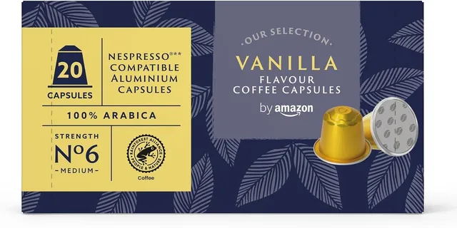 by Amazon Capsule Caffè Vaniglia Nespresso 20pz