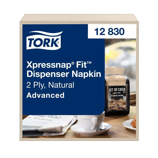 Tork Xpressnap Fit 12830 tovaglioli 2 veli naturale 720 pezzi