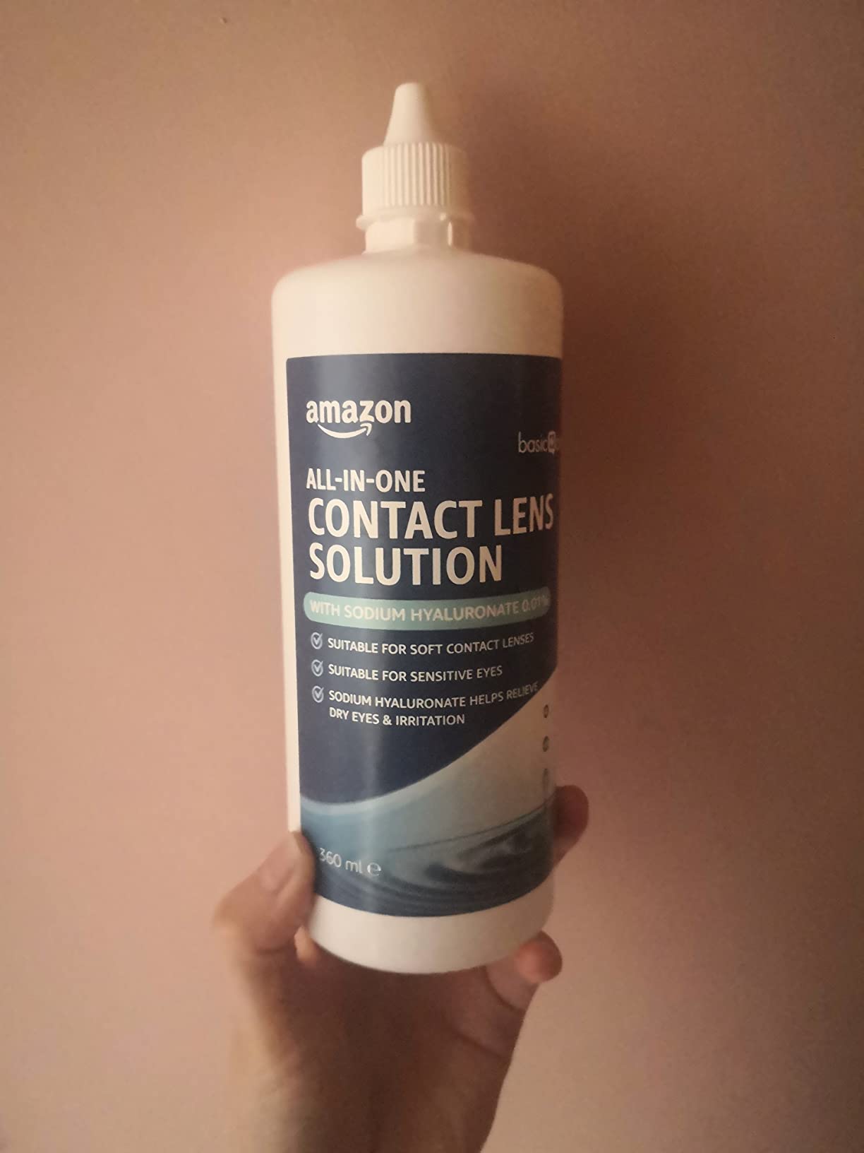 Healthcare by Amazon Tutto-in-uno lenti morbide ialuronato 3x360ml