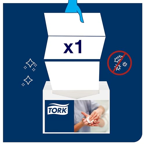 Tork 742200 Panno Lavaggio Monouso 135 pezzi extra morbido