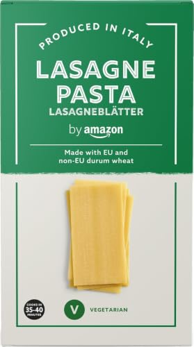 by Amazon lasagne pasta semola 500 g vegetariana