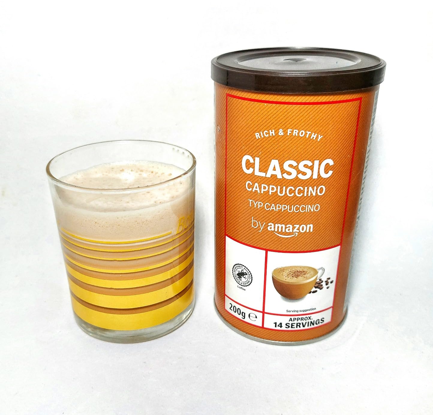 by Amazon cappuccino classico istantaneo 200 g 14 tazze