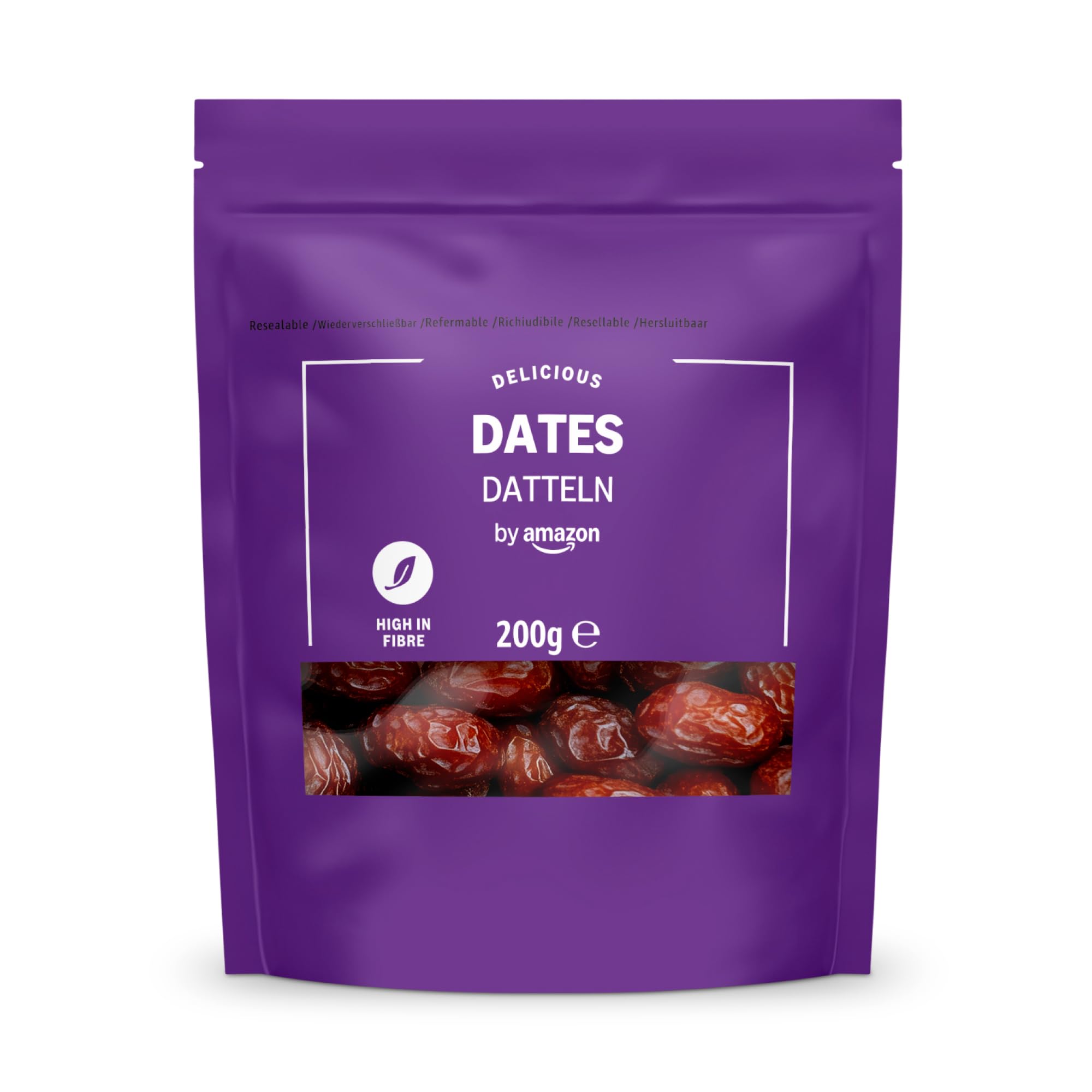 by Amazon Datteri Secchi Snocciolati 6x200 g