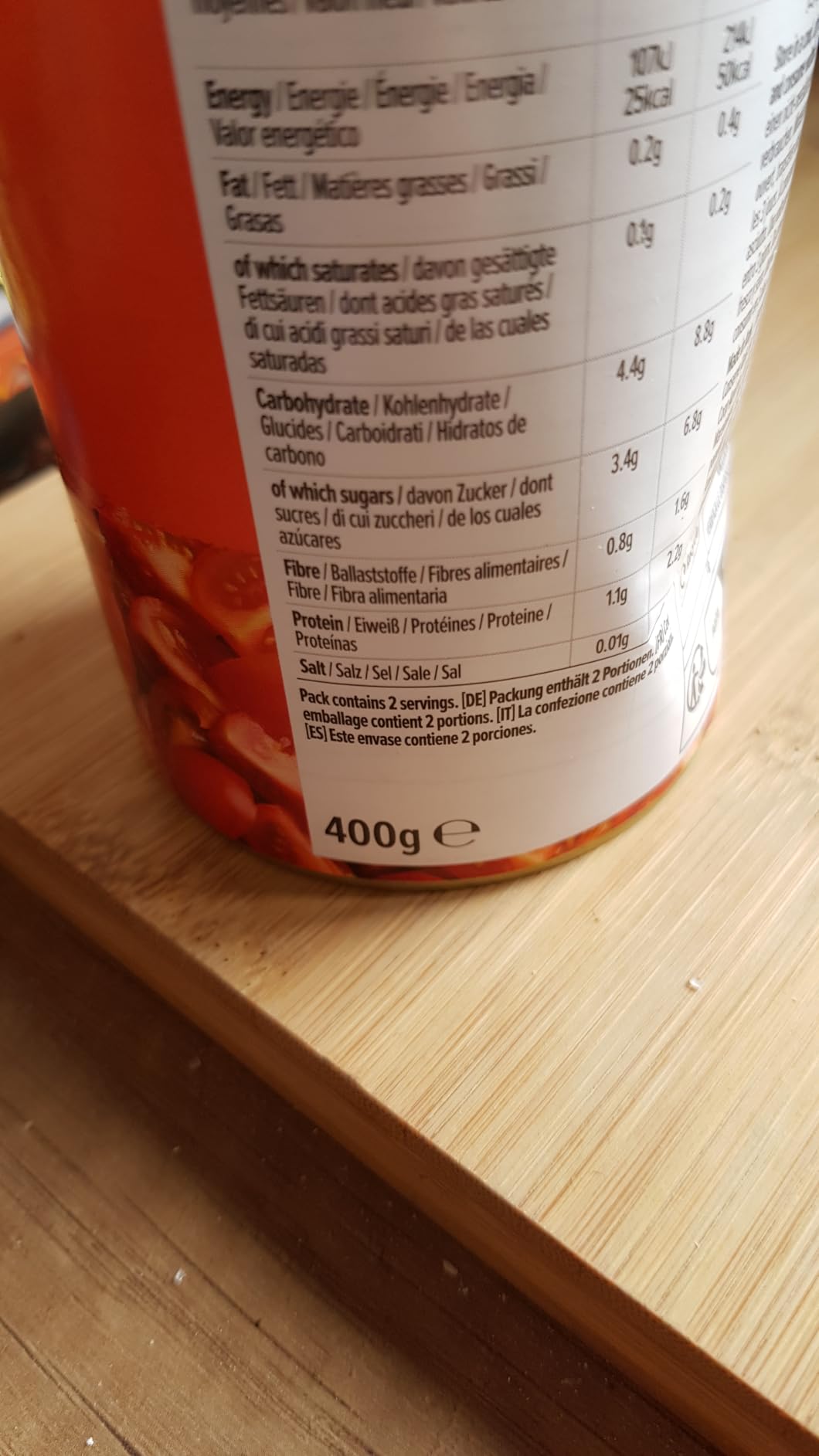 by Amazon pomodori pelati interi italiani 400 g