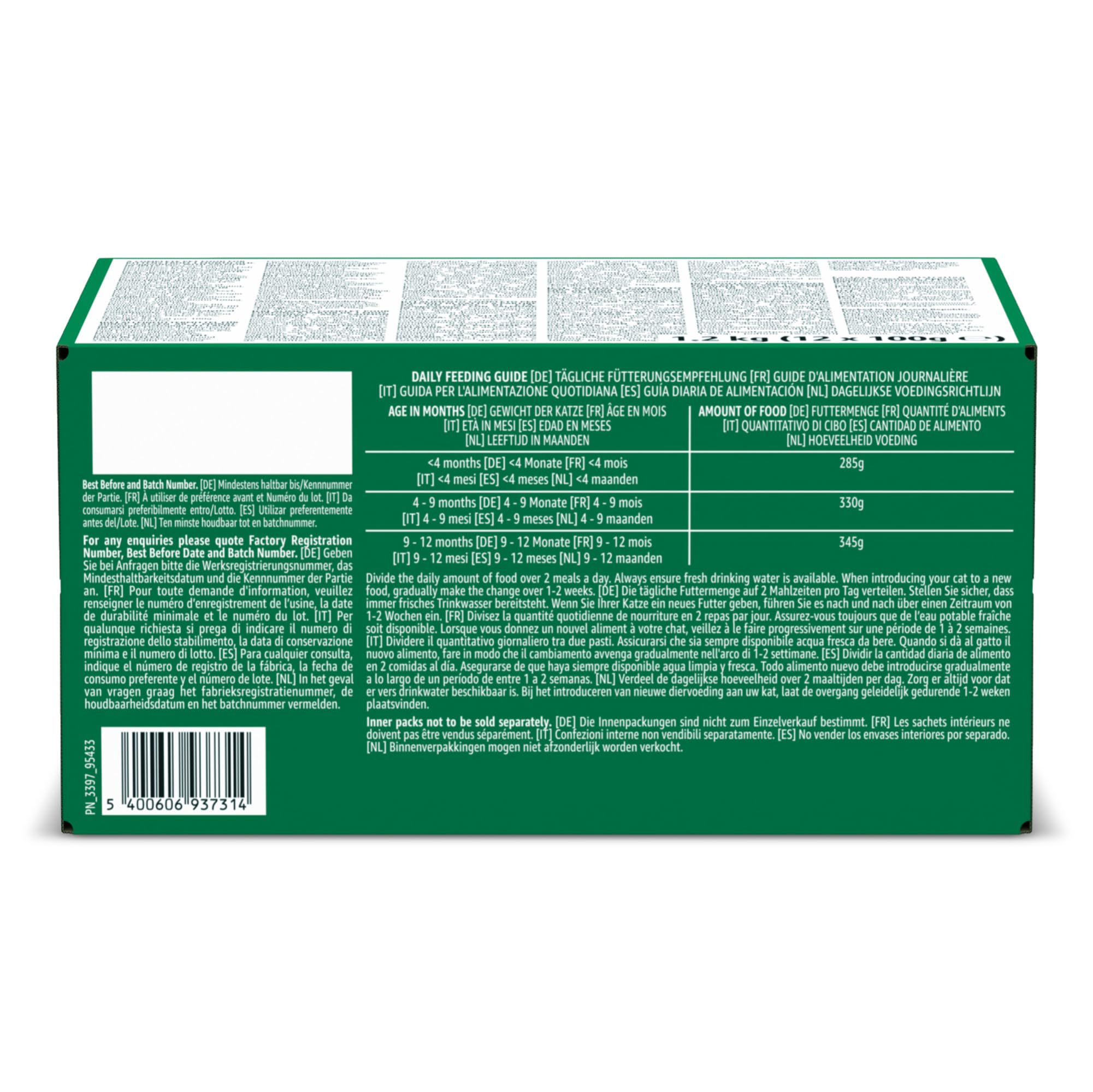 by Amazon Cuccioli Gatto Selezione Mista Gelatina 12x100g