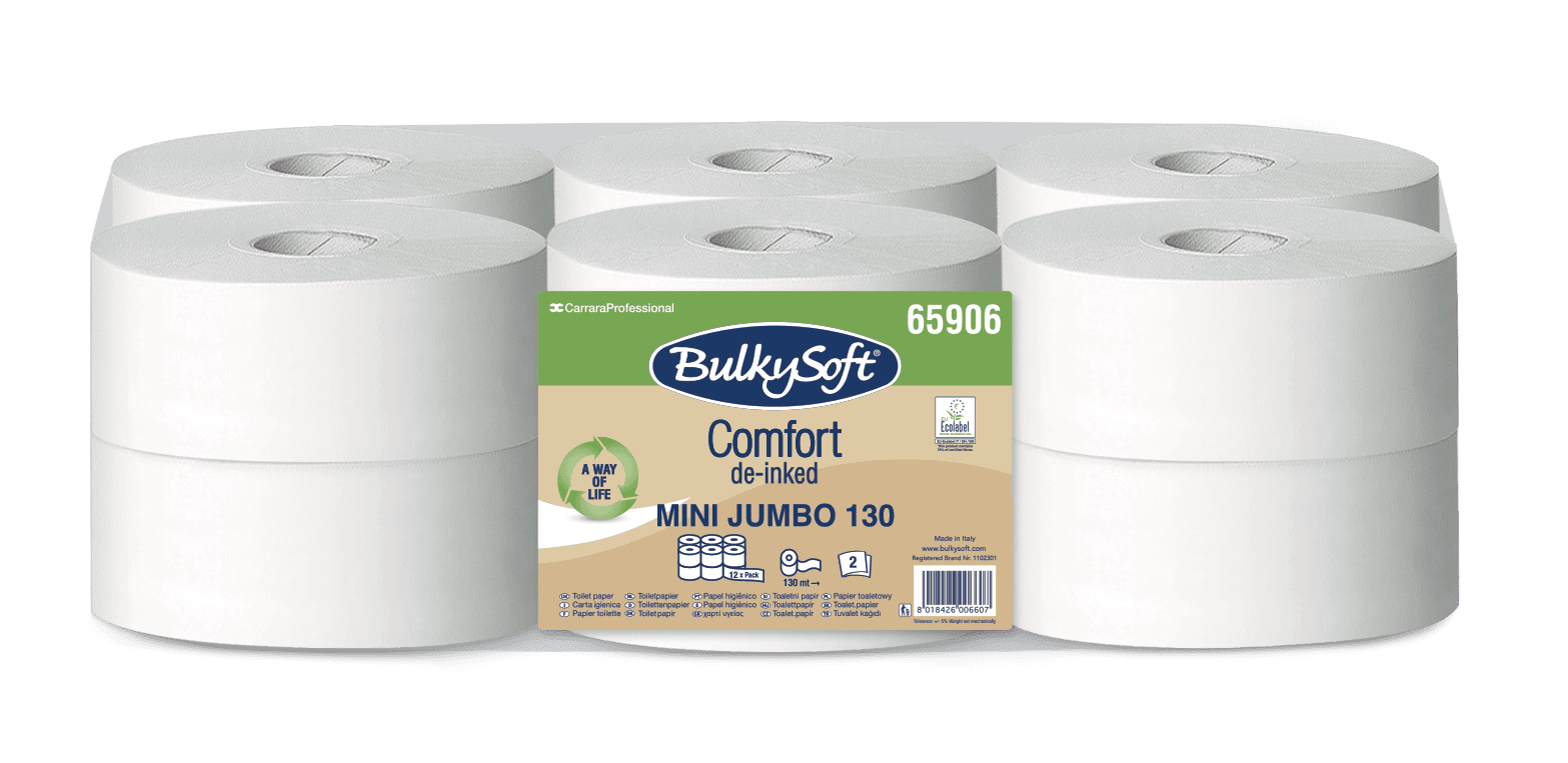 Bulkysoft Comfort Mini Jumbo 130 mt carta igienica