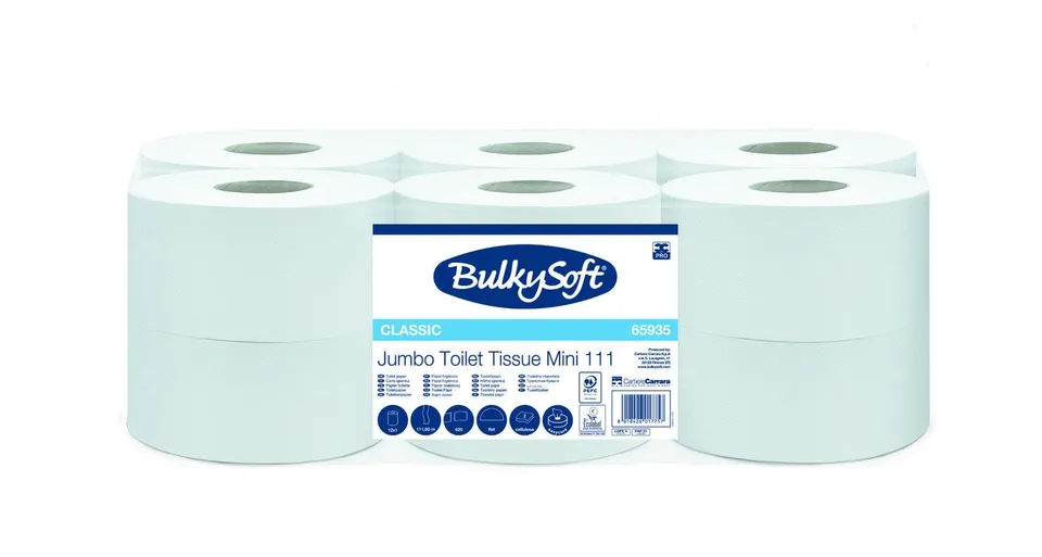 Bulkysoft Classic Mini 111 carta igienica jumbo rotolo
