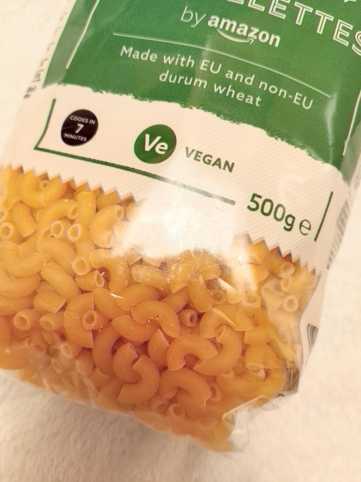 by Amazon Maccheroncini pasta grano duro 500g italiana