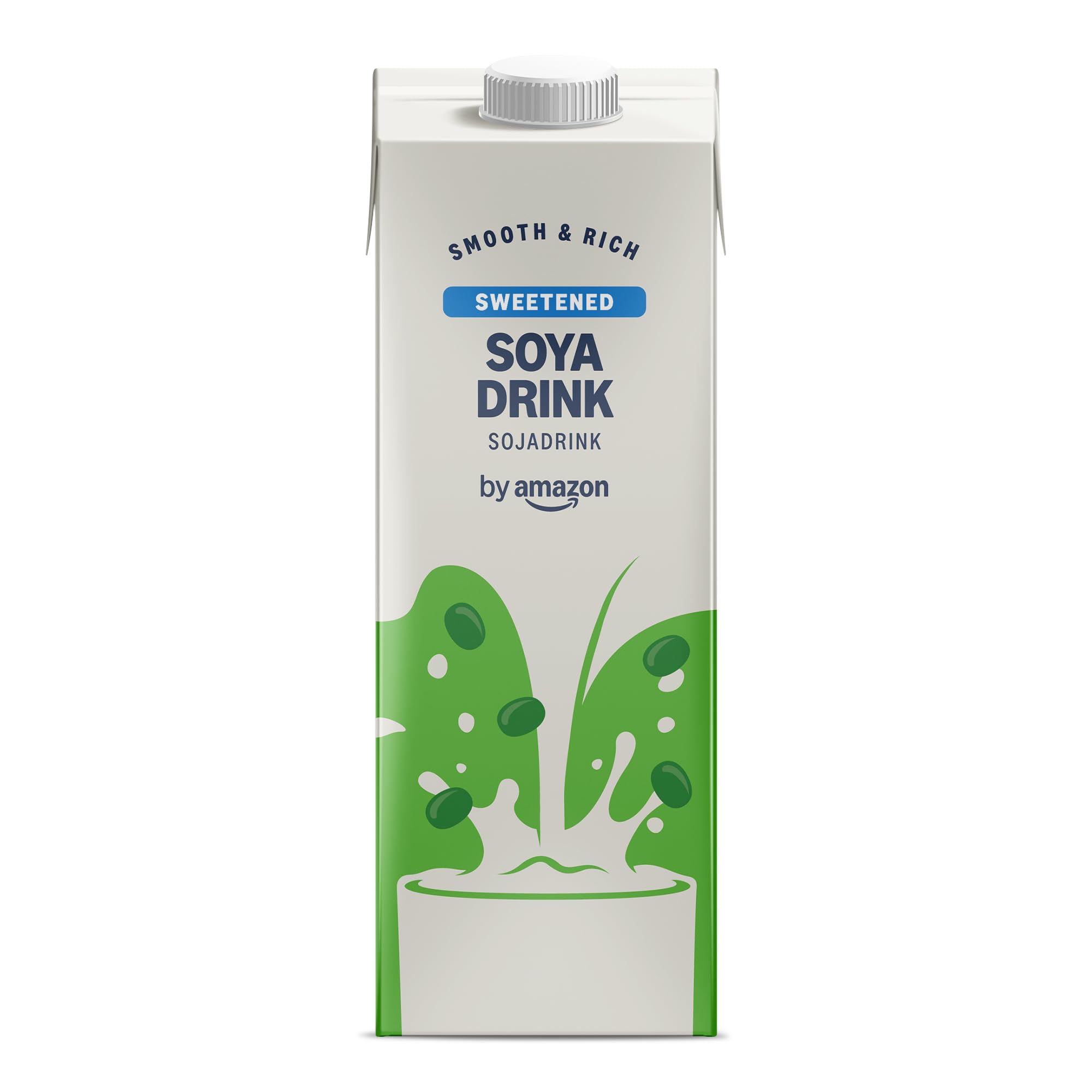 by Amazon Bevanda Soia Zuccherata 6 x 1 L con Calcio