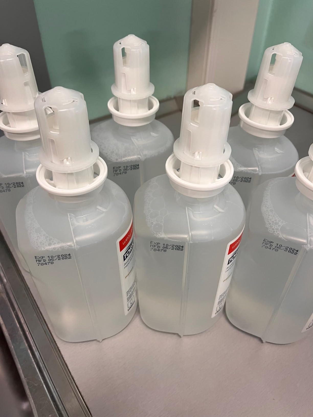 Tork S4 520202 schiuma igienizzante mani senza alcool 6x1000 ml