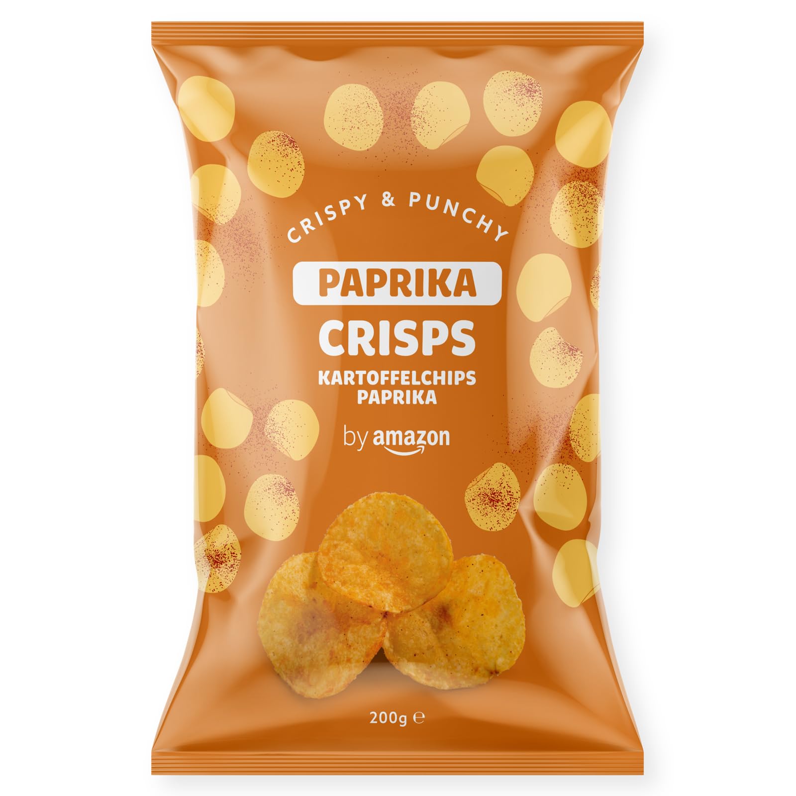 by Amazon patatine paprika 200g croccanti vegetariane
