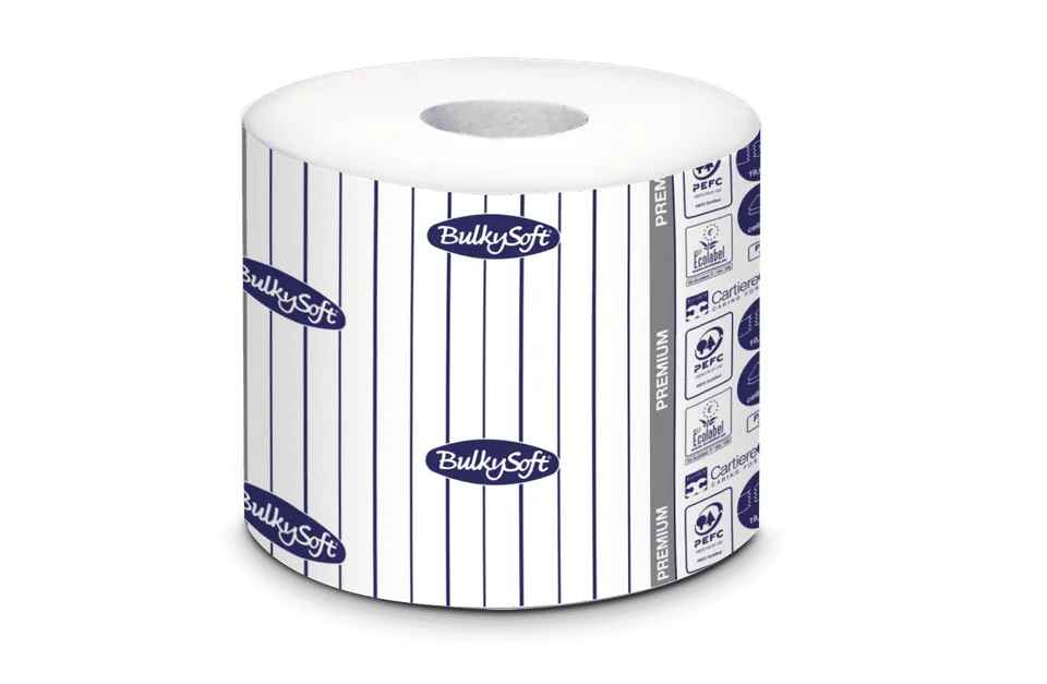 Bulkysoft Premium Hotel carta igienica rotoli 190 strappi