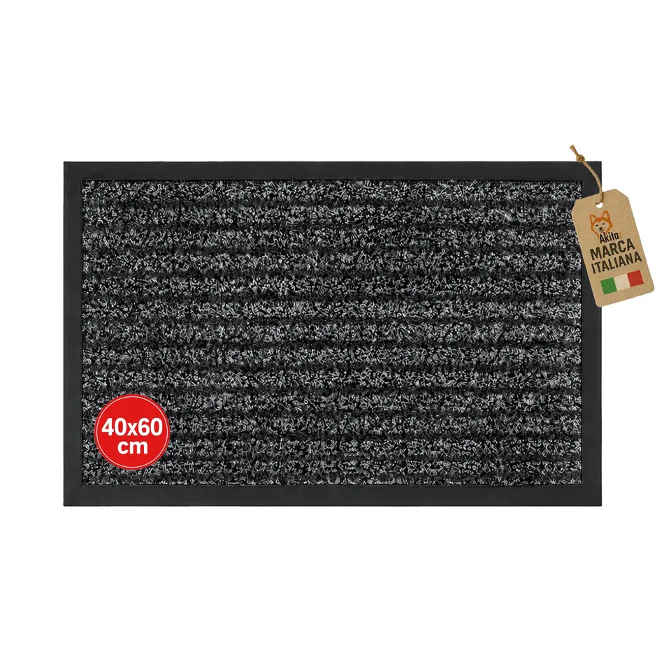 Akitaink Drive Zerbino 40x60 cm Grigio 5 mm Ingresso