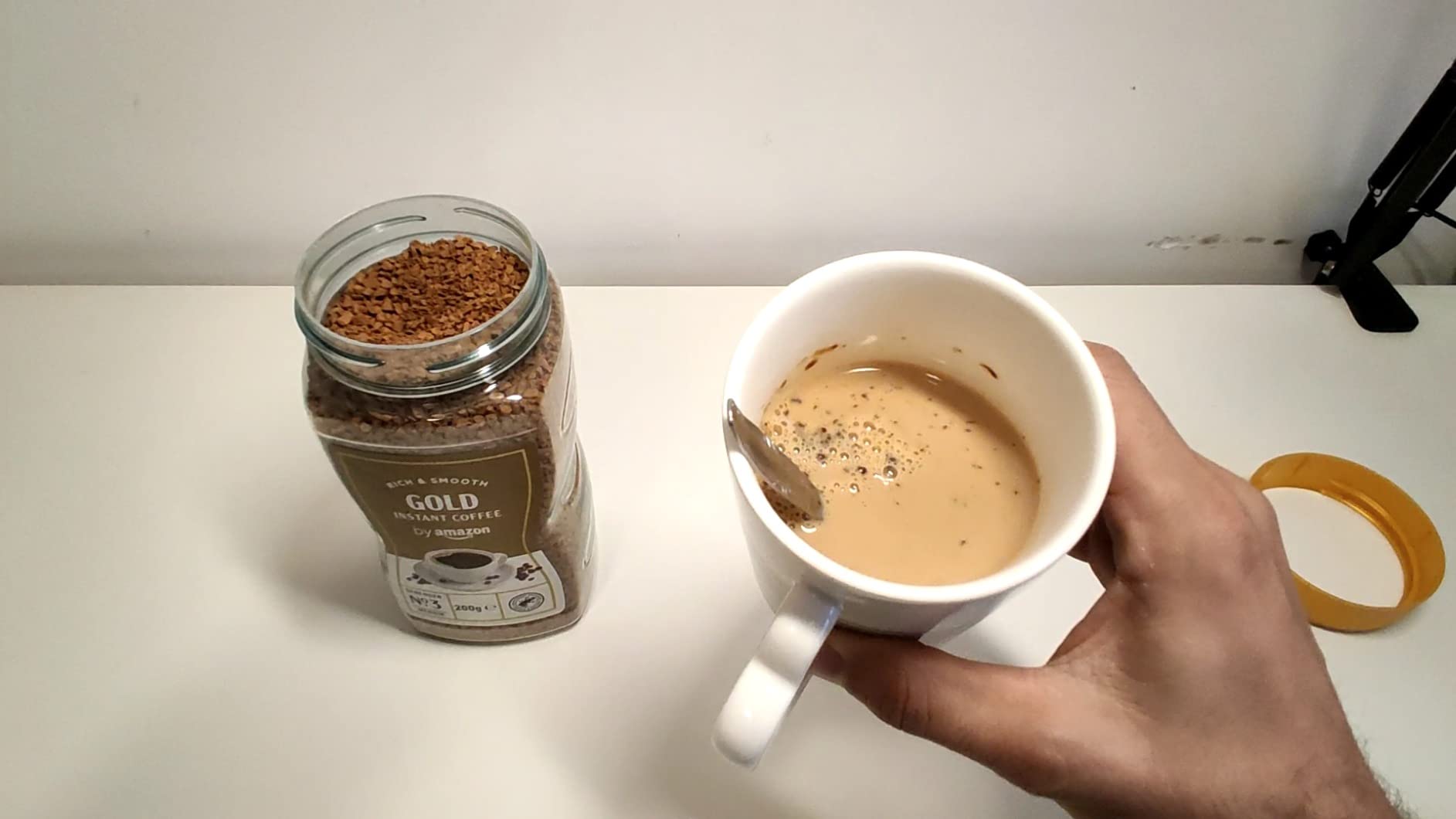 by Amazon Gold caffè solubile 200g tostatura media