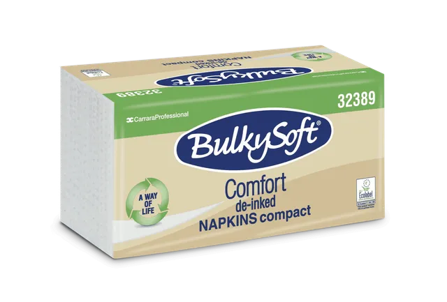 Bulkysoft Comfort tovagliolo 33x33 1 velo Compact