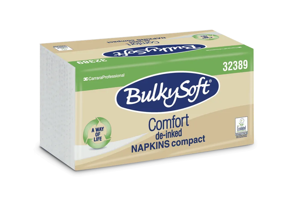 Bulkysoft Comfort tovagliolo 33x33 1 velo Compact