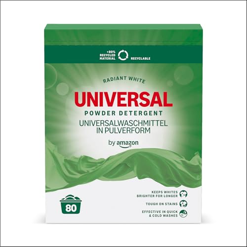 by Amazon Detersivo Polvere Universale 4,8 kg 80 Lavaggi