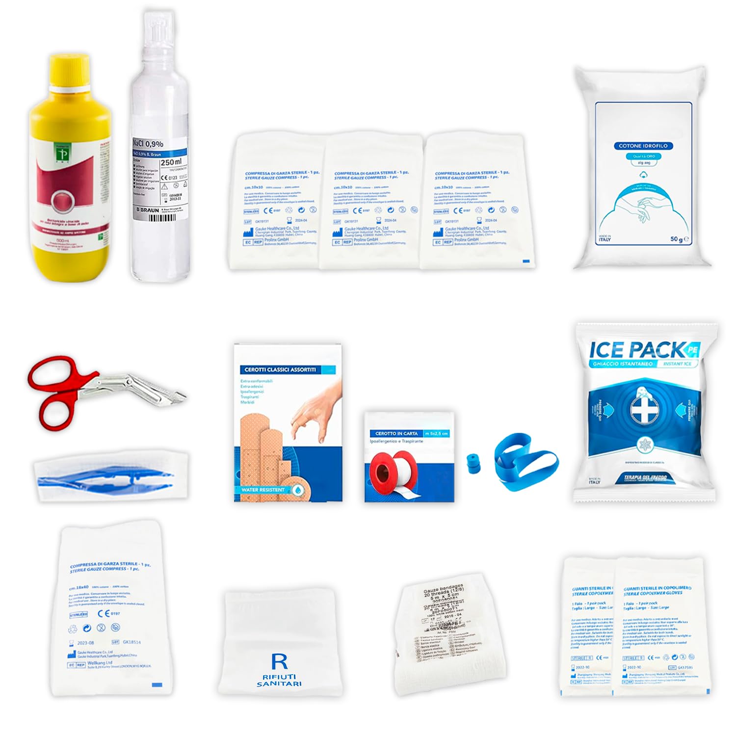 Akitaink All.2 reintegro cassetta pronto soccorso aziende fino 3 dip.