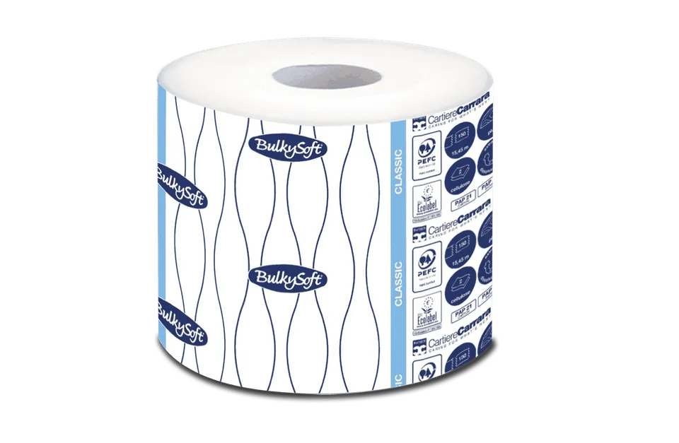 Bulkysoft Classic Hotel carta igienica rotolo 150