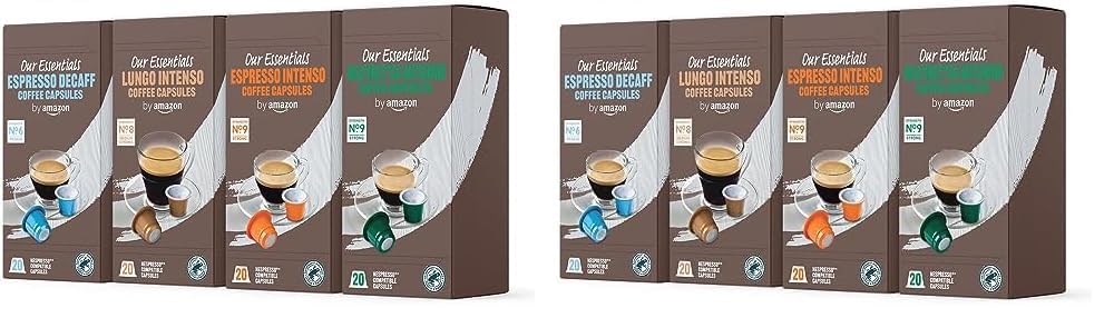 by Amazon Lungo Intenso capsule caffè Nespresso 100 pezzi