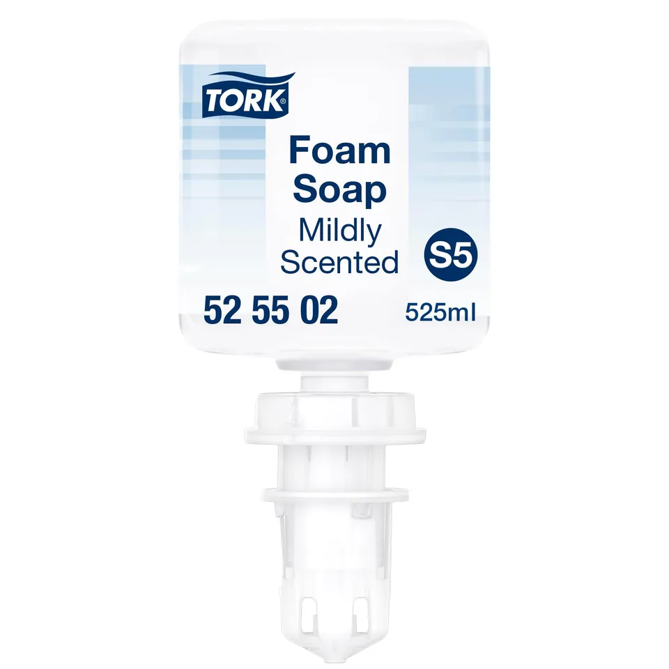 Tork S5 525202 sapone schiuma ricarica 525 ml delicato