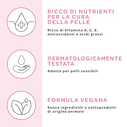by Amazon Olio corpo rosa canina 30 ml nutriente