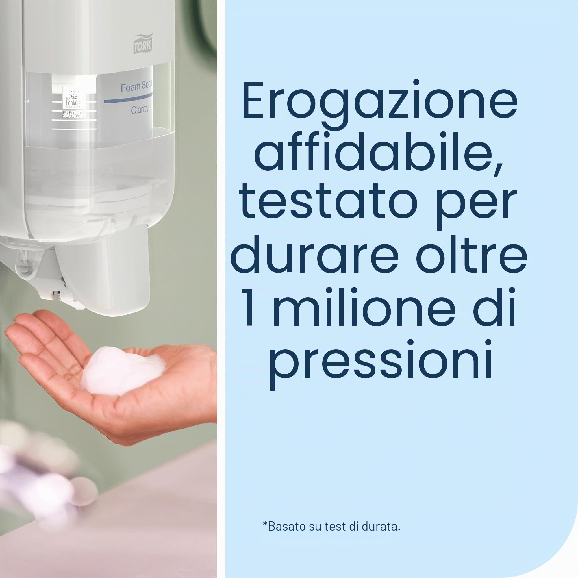 Tork Elevation 564500 dispenser sapone S4 bianco schiuma