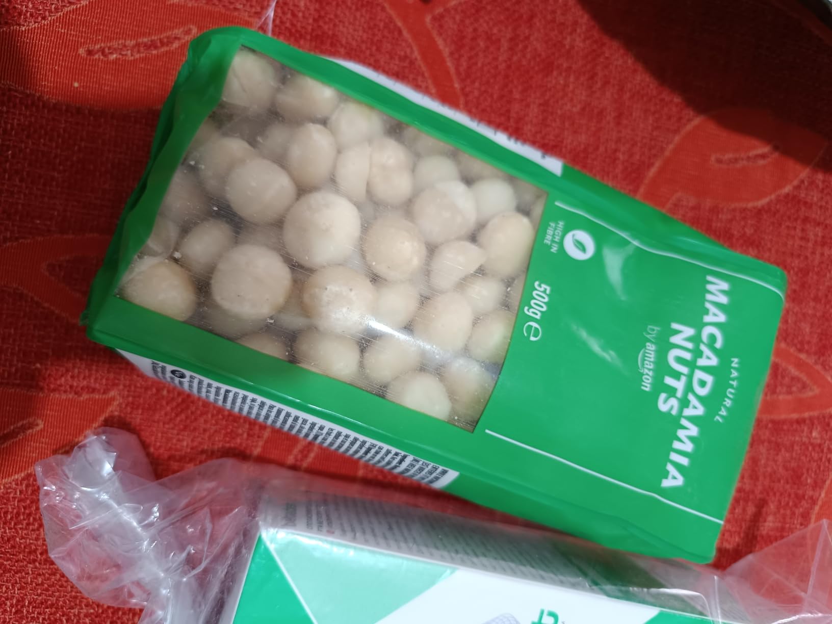 by Amazon Noci di Macadamia Intere 500 g Non Salate Vegane