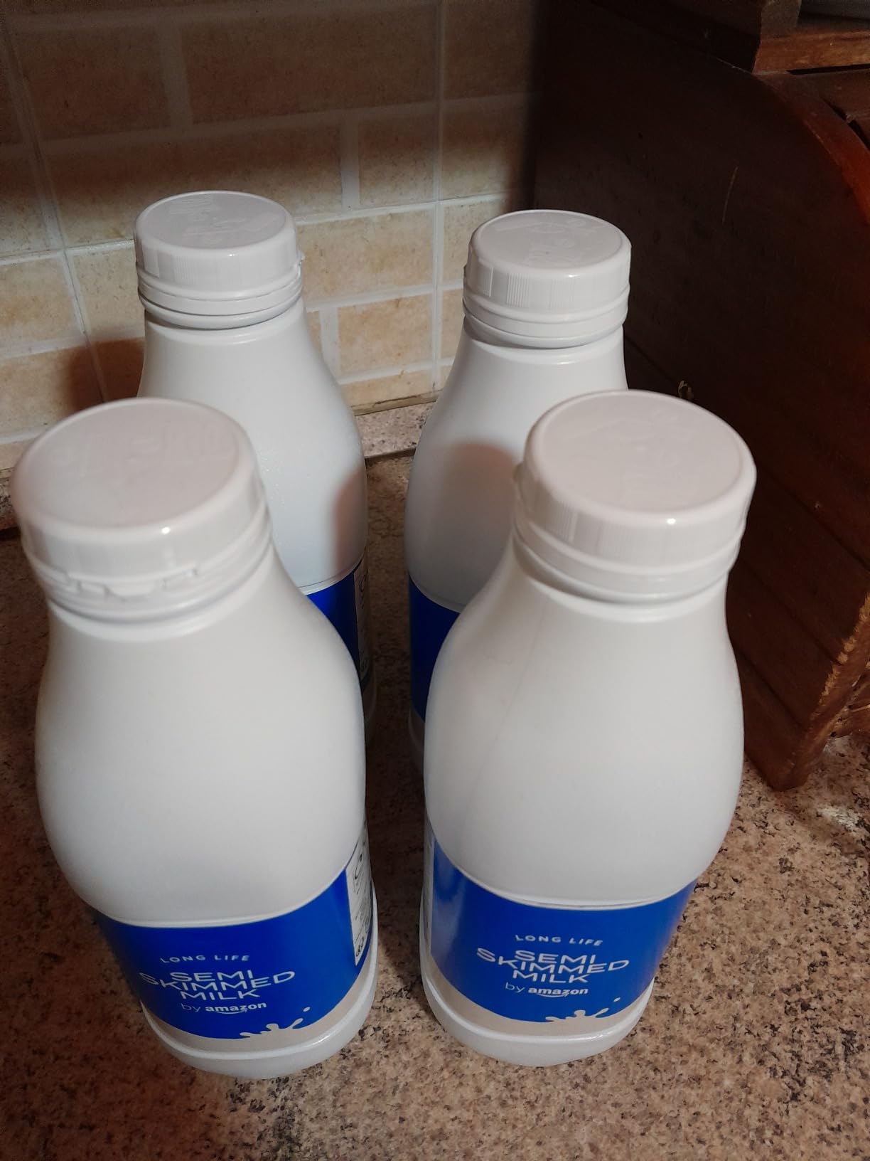 by Amazon Latte Parzialmente Scremato UHT 6x1L