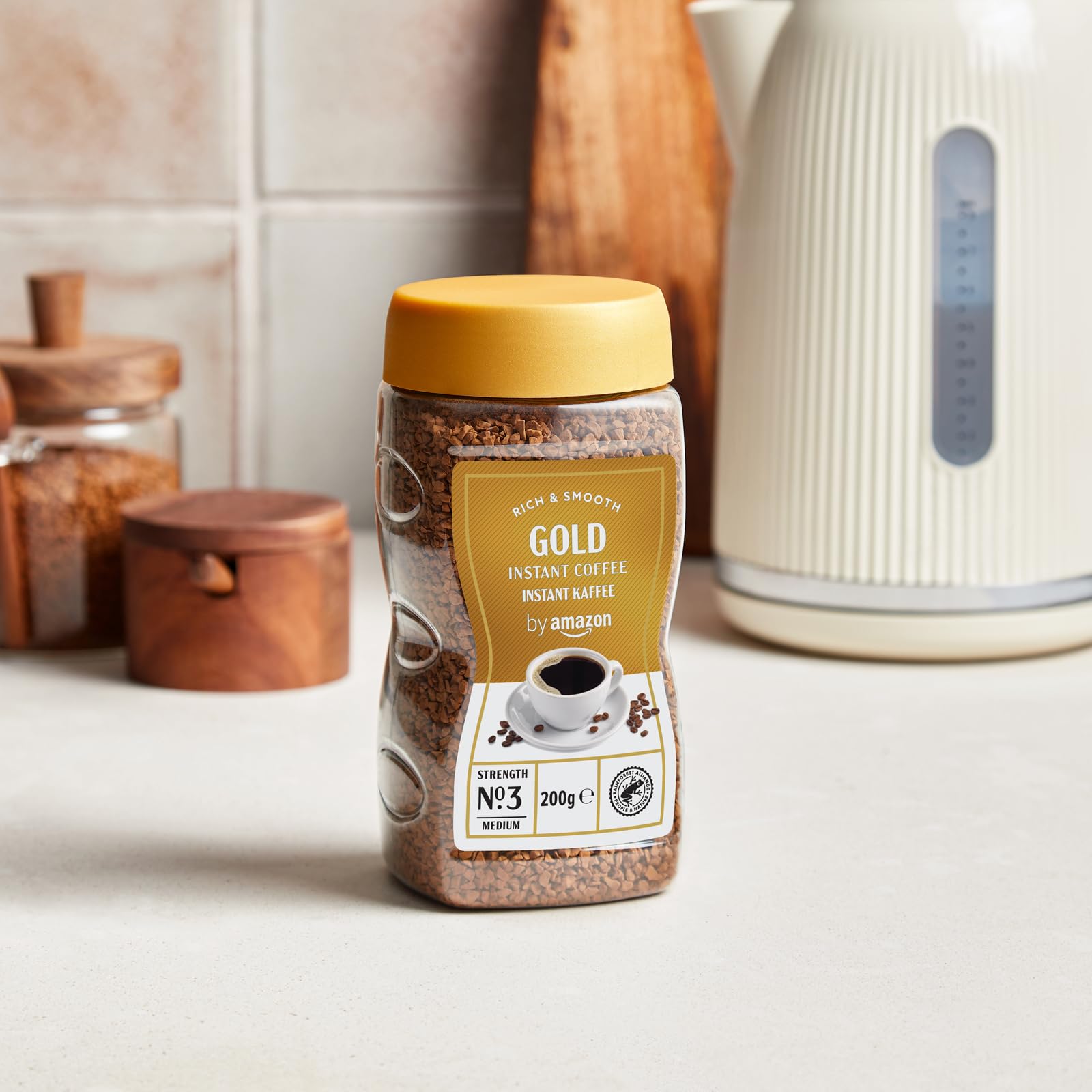 by Amazon Gold caffè solubile 200g tostatura media