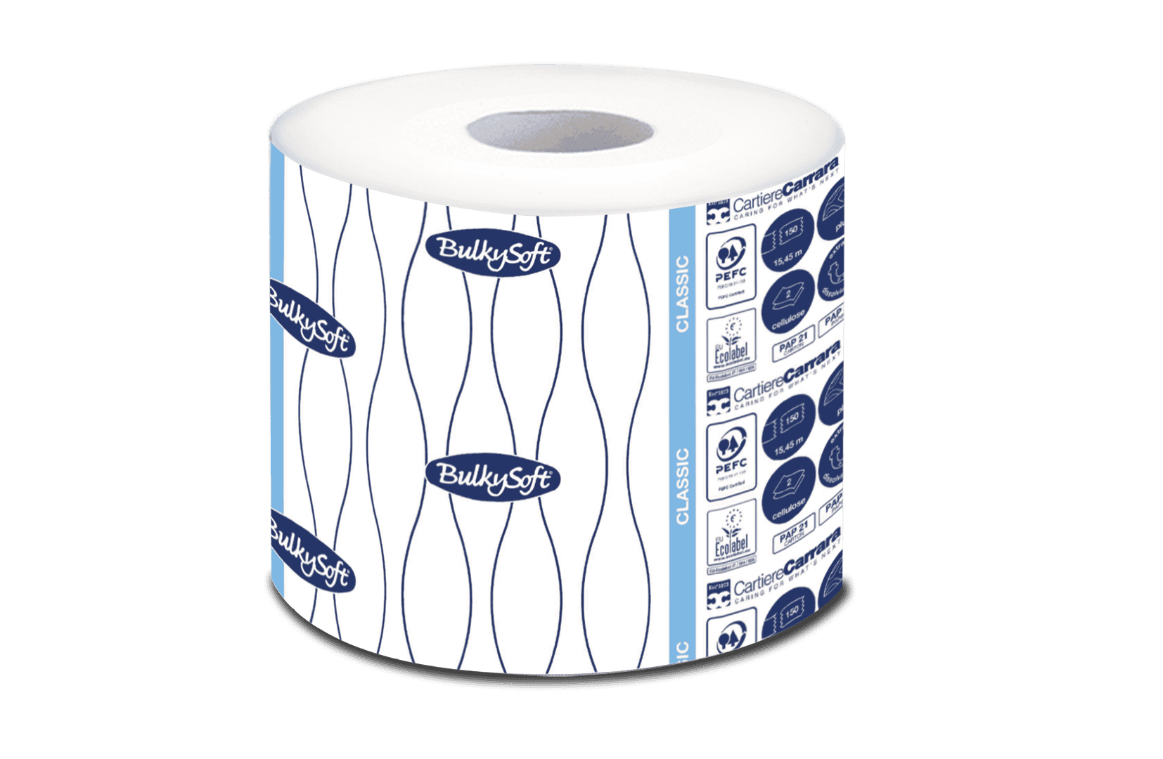 Bulkysoft Classic Hotel carta igienica rotolo 150