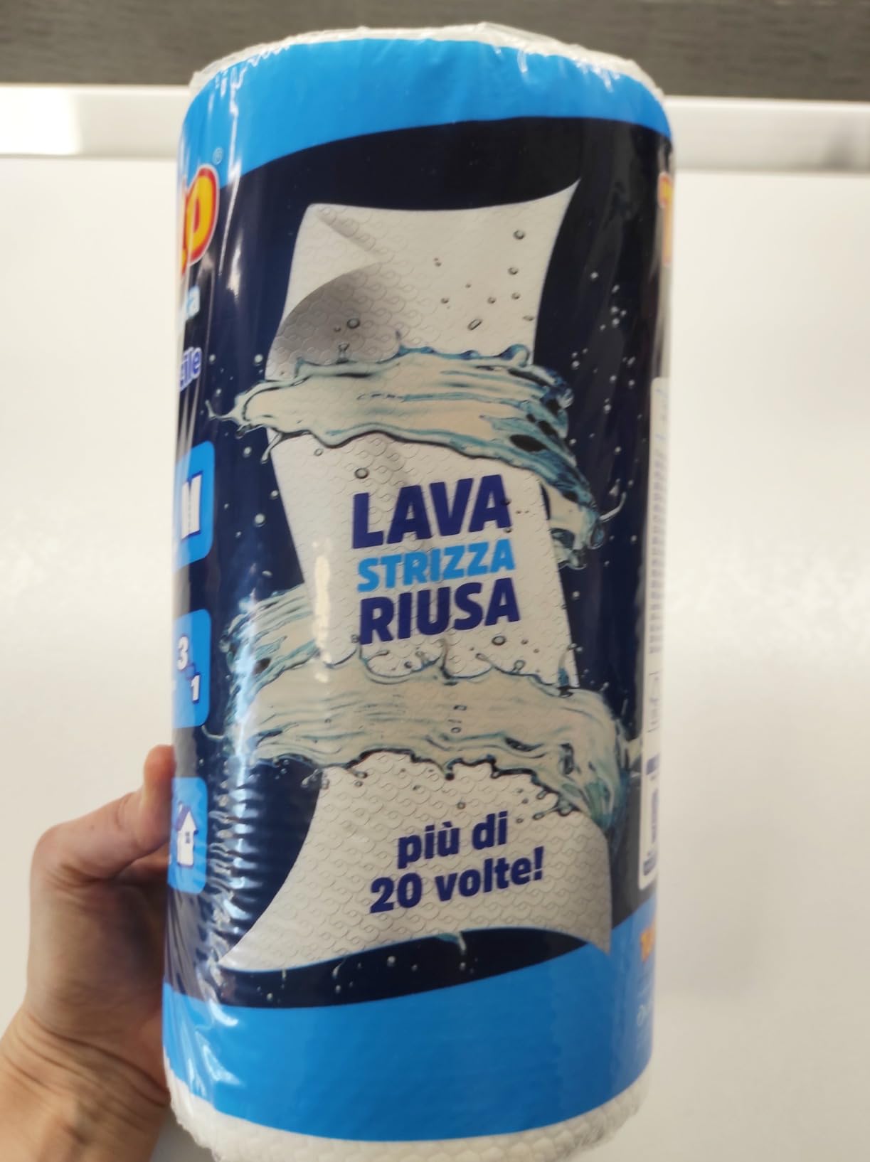 Tutto Pannocarta 3 in 1 carta multiuso 20 rotoli assorbente